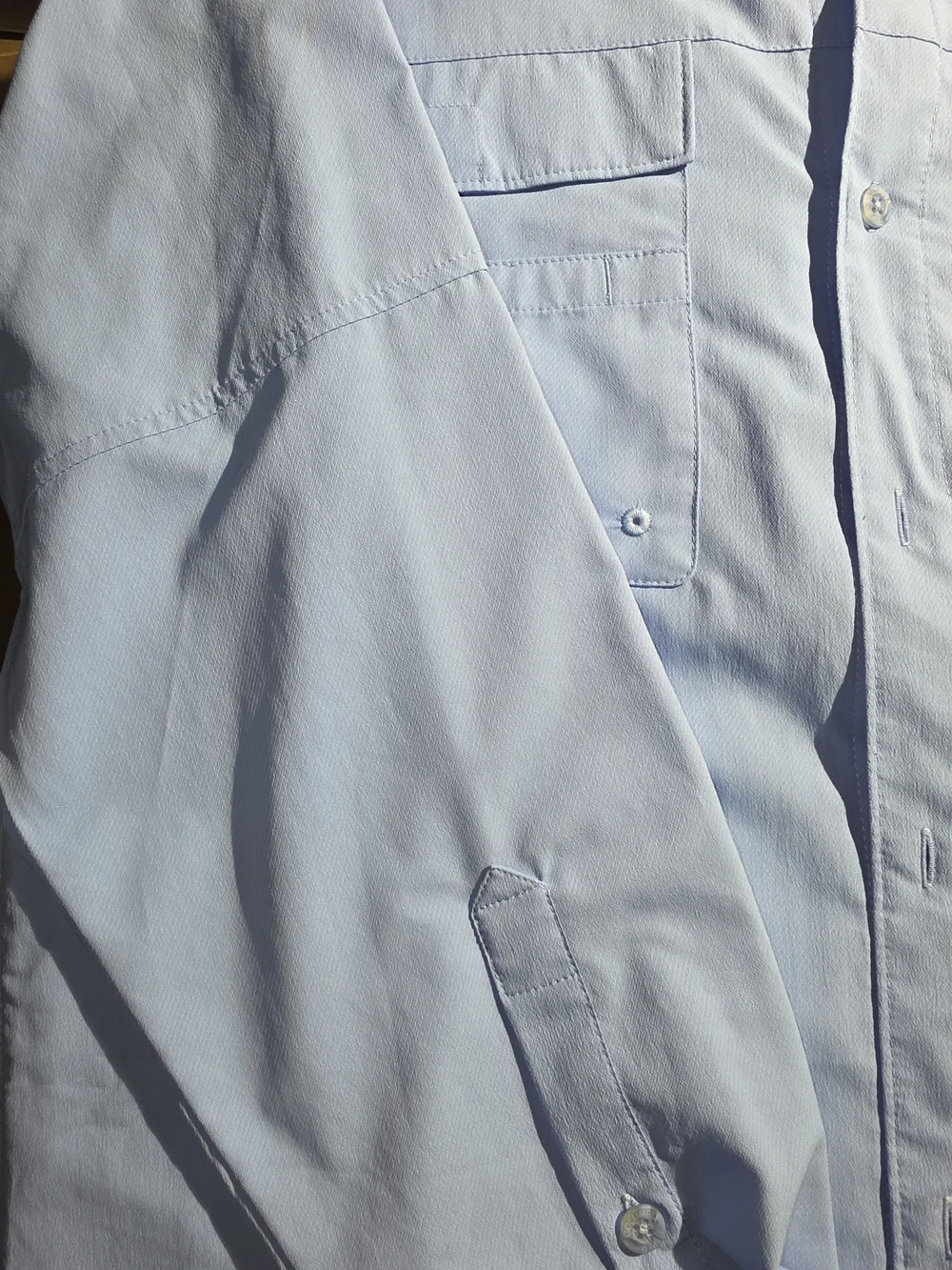 Columbia Men's Light Blue Performance Fishing Jacket